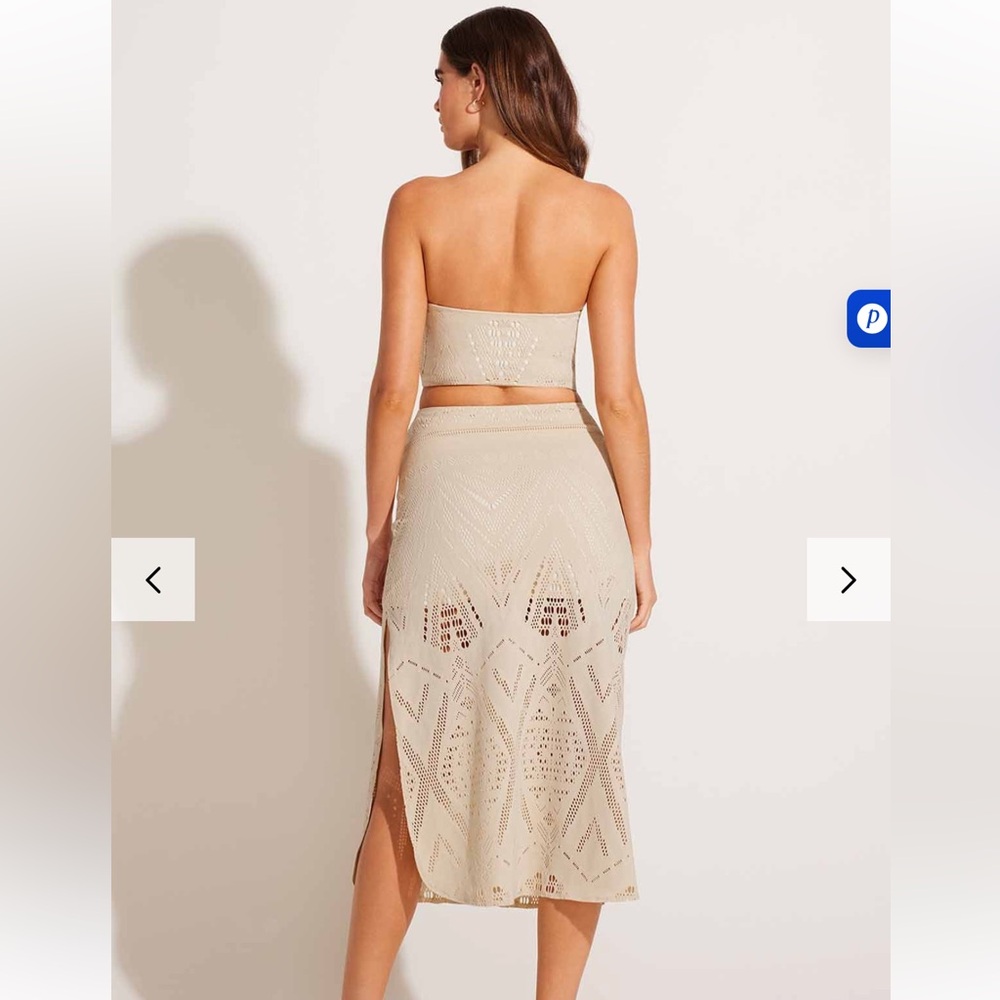 Vitamin A Harper crochet skirt and top set - Picture 2 of 12